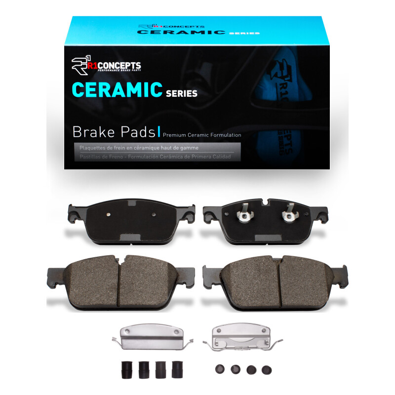 Mercedes-Benz GLE500 Brake Pads - Front - R1 Concepts - Ceramic - `13-`19 Mercedes-Benz GLE500 Brake Pads - Front - R1 Concepts - Ceramic - `13-`19